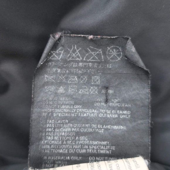 Prada Multi-Pocket Jacket Black Leather-Trim Nylon Size Small - Picture 10 of 10